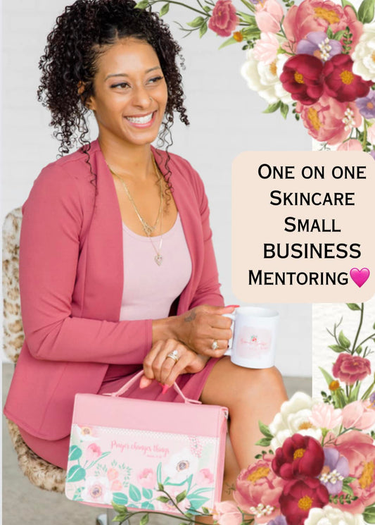 One on One Skincare Business Mentoring Session💕60min