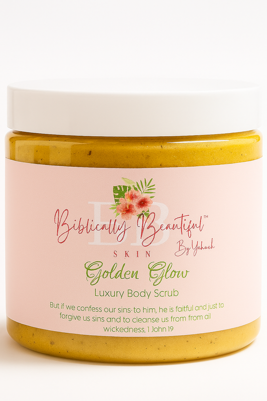 Golden Glow Body Scrub 8oz