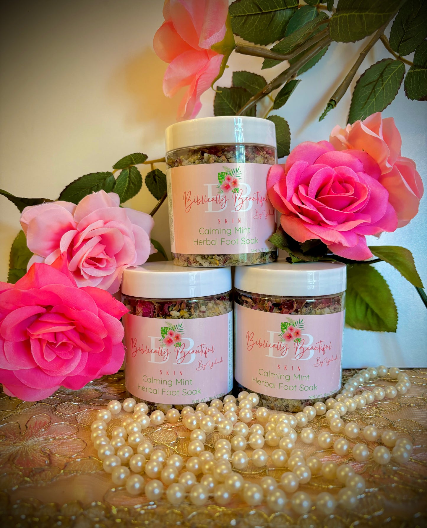 Calming Mint Herbal Foot Soak 8oz