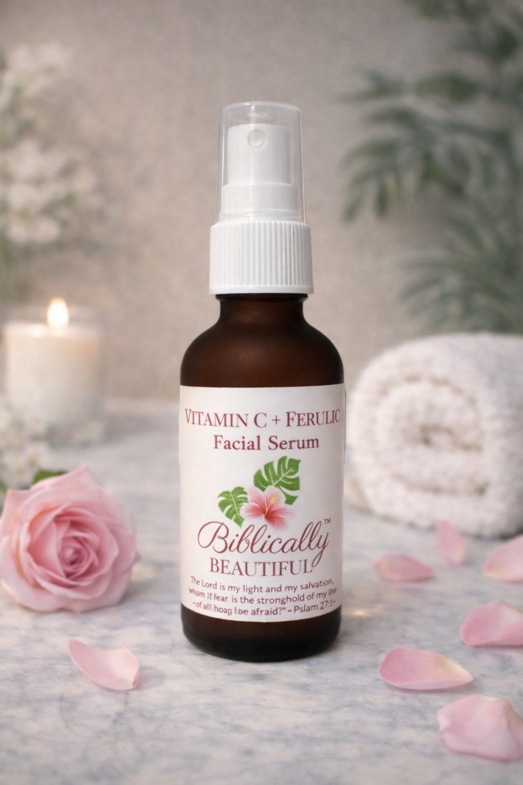 Vitamin C + Ferulic Acid Facial Serum 1oz