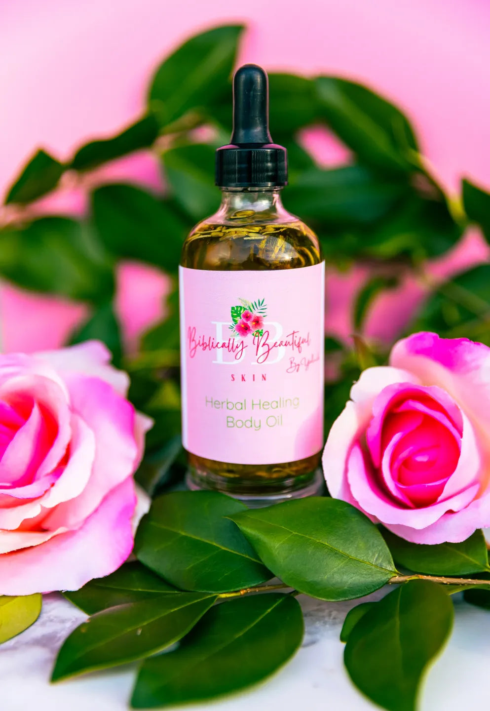 Blessed Herbal Healing Oil - Honeysuckle & Cedarwood Scent For Rituals & Intentions