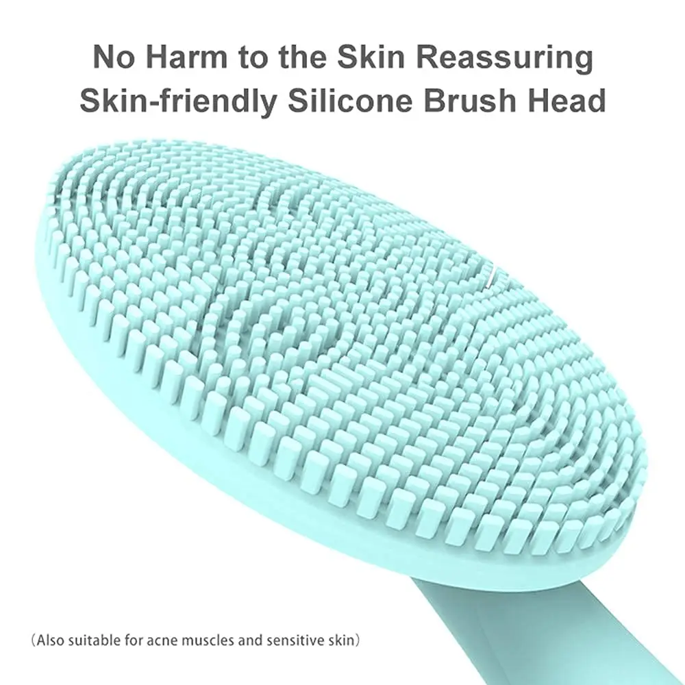 Electric Silicone Facial Cleansing Brush