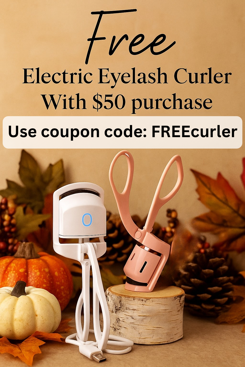 Electric Heated Eyelash Curler