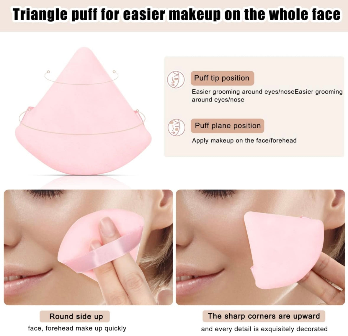 Reusable Facial Puffs 6ct