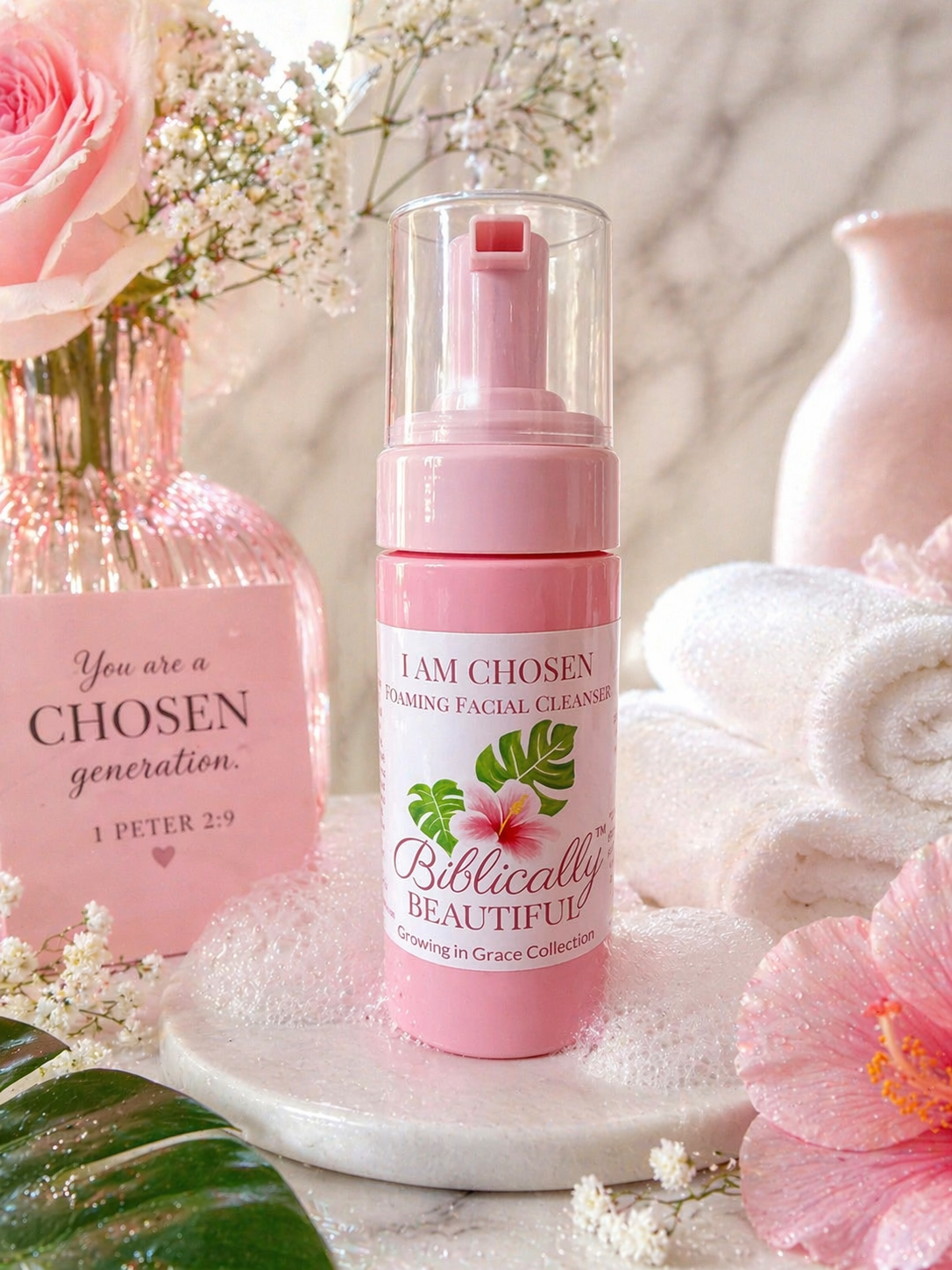 I AM CHOSEN Foaming Facial Cleanser 4oz