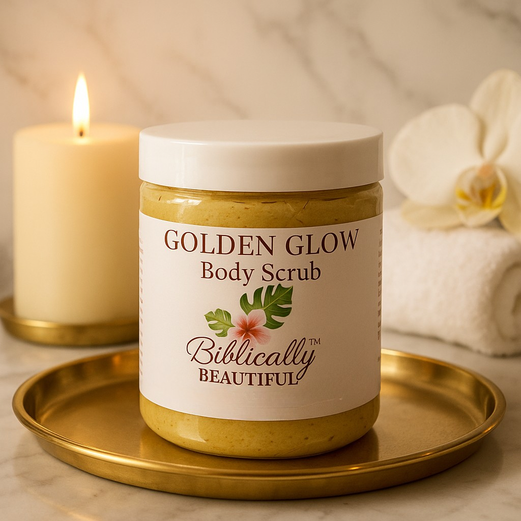 Golden Glow Body Scrub 8oz