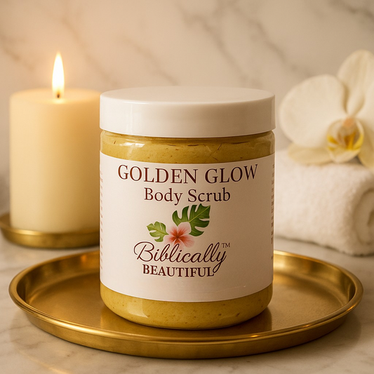 Golden Glow Body Scrub 8oz